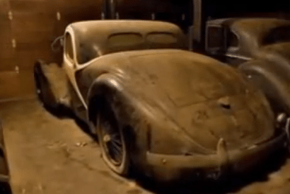 Abandoned Bugatti