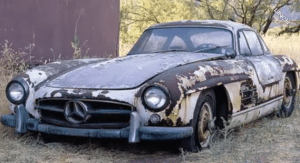 Mercedes 300 Abandoned
