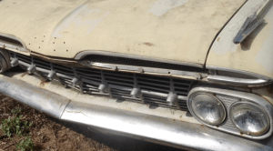 Eyebrows over grille in '59