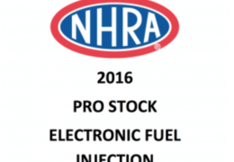 Power and Speed 2016 Pro Stock Rules  The Electronic Injection section