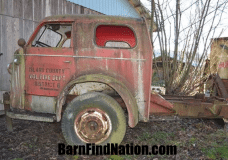 A bit better view of the '54 American LeFrance Fore truck found on Craigslist 