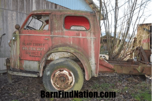 A bit better view of the '54 American LeFrance Fore truck found on Craigslist