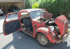 1938 Fiat Topolino what are the doors before the windshield for