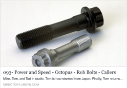 Rod Bolts and FI