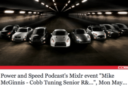 Mike McGinnis of COBB Tuning
